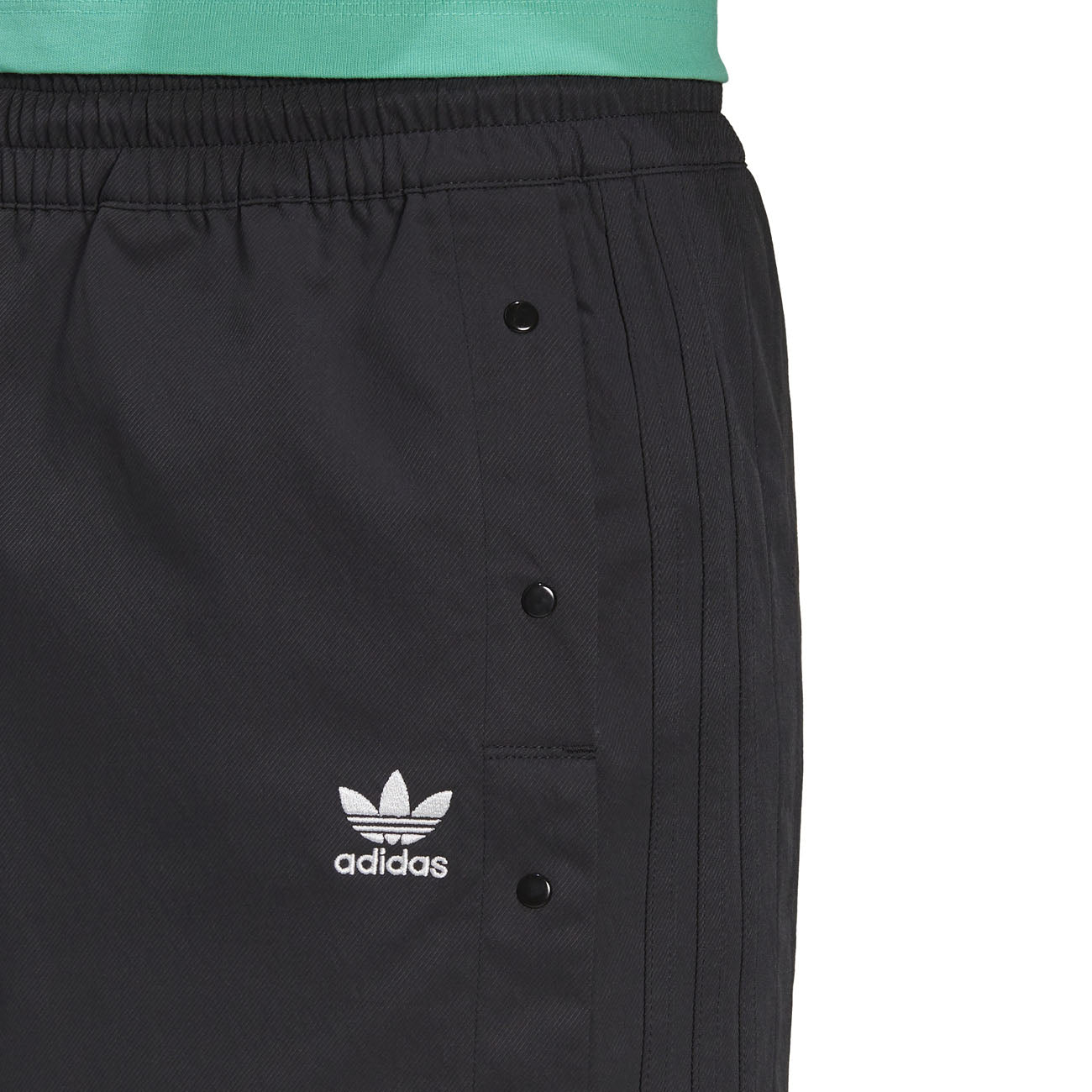 adidas Always Original Snap Button Skirt Jupe Femme Black