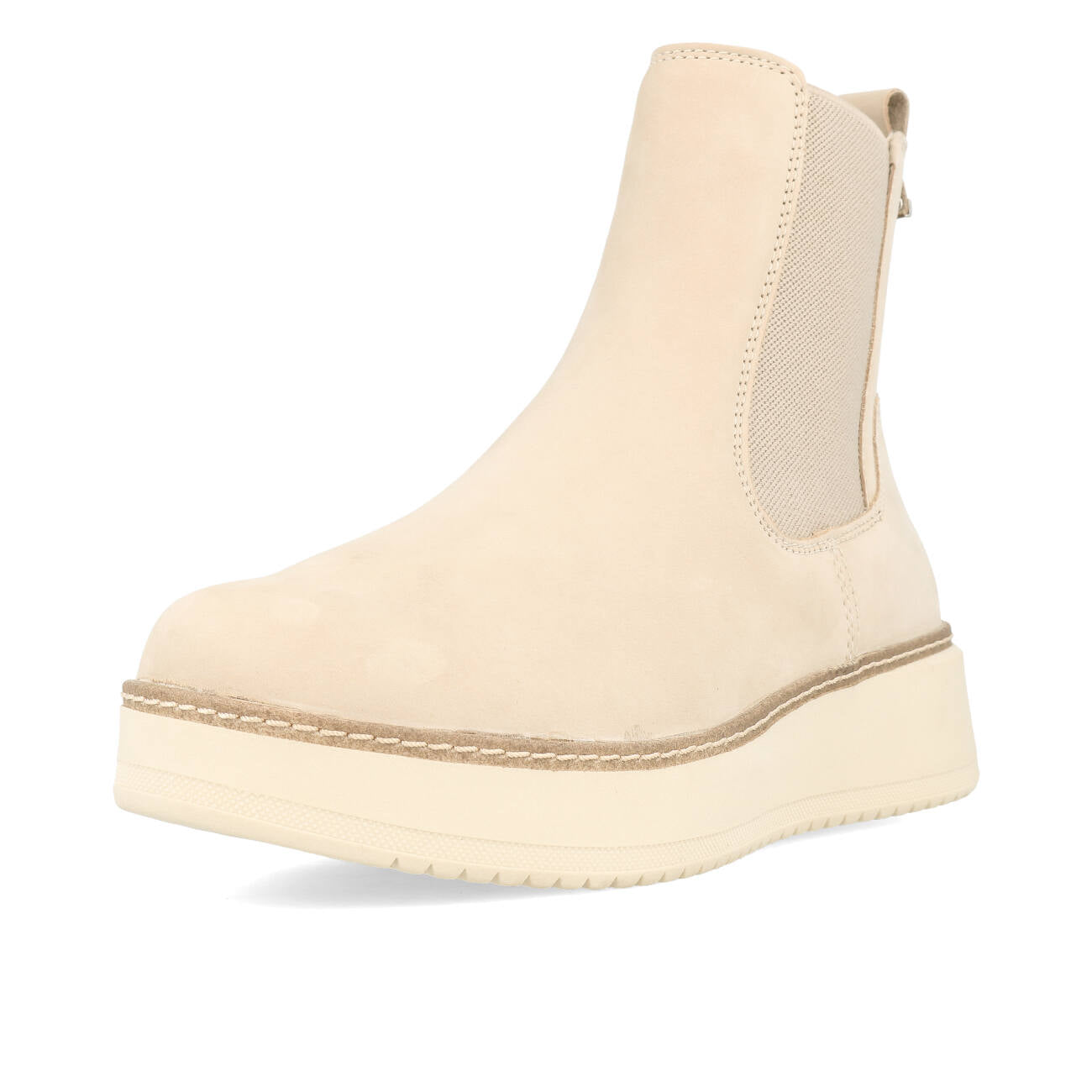 Tamaris 1-25403-41-353 Chelsea Boots Femme Nubuck Taupe