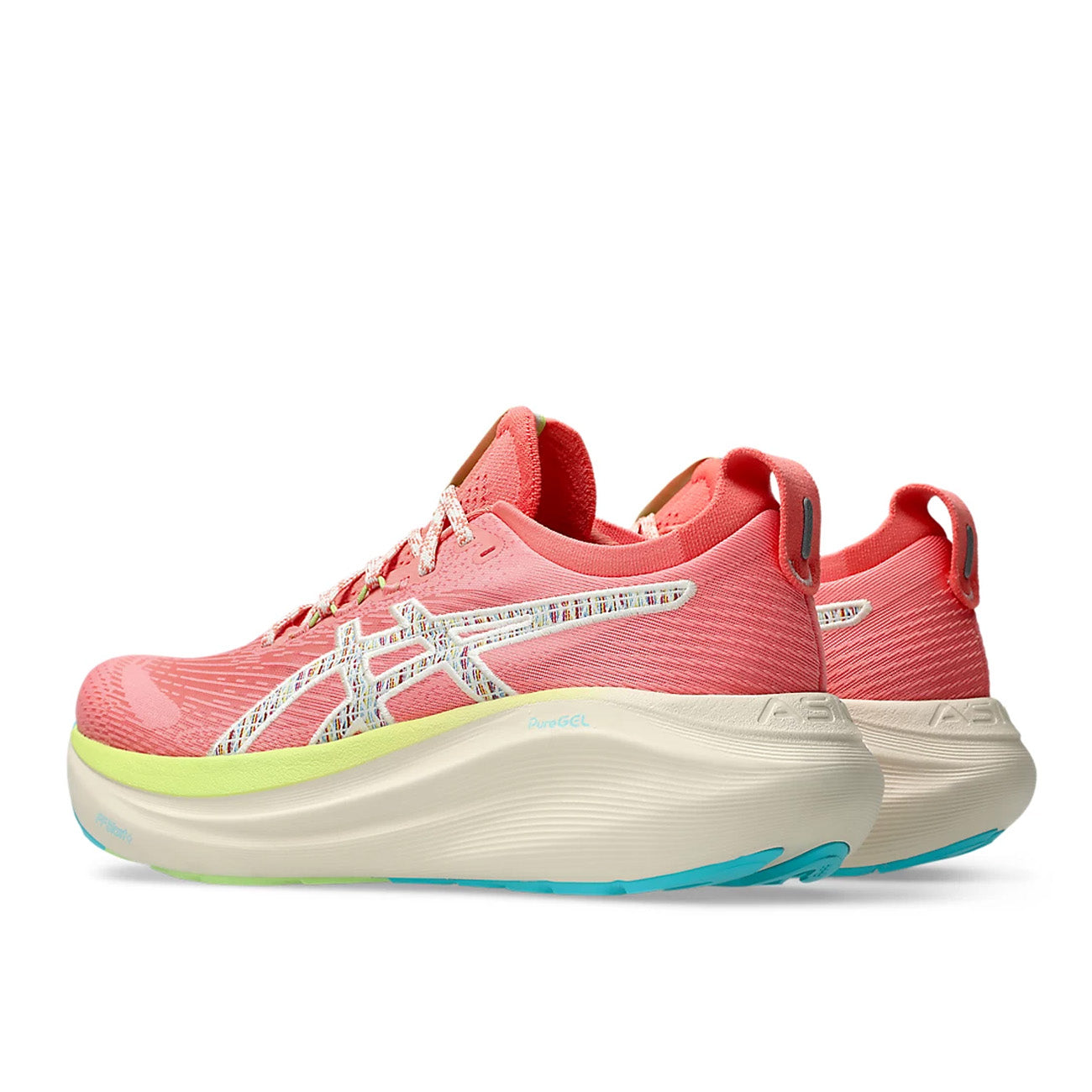 Asics Gel-Nimbus 27 TR Femme Nature Bathing Guava