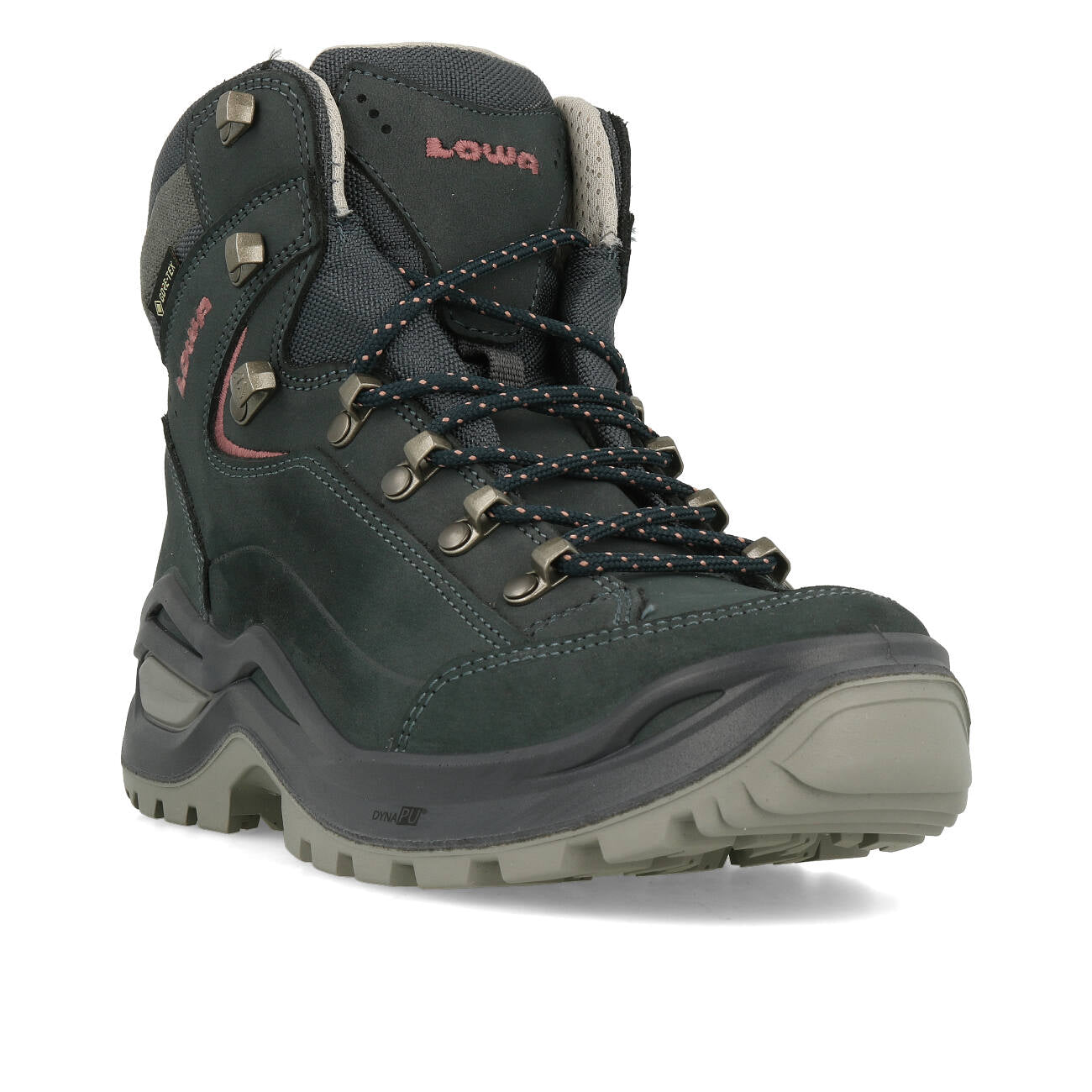 Lowa Renegade Evo GTX Mid Ws Femme Bleu Acier Vieux Rose