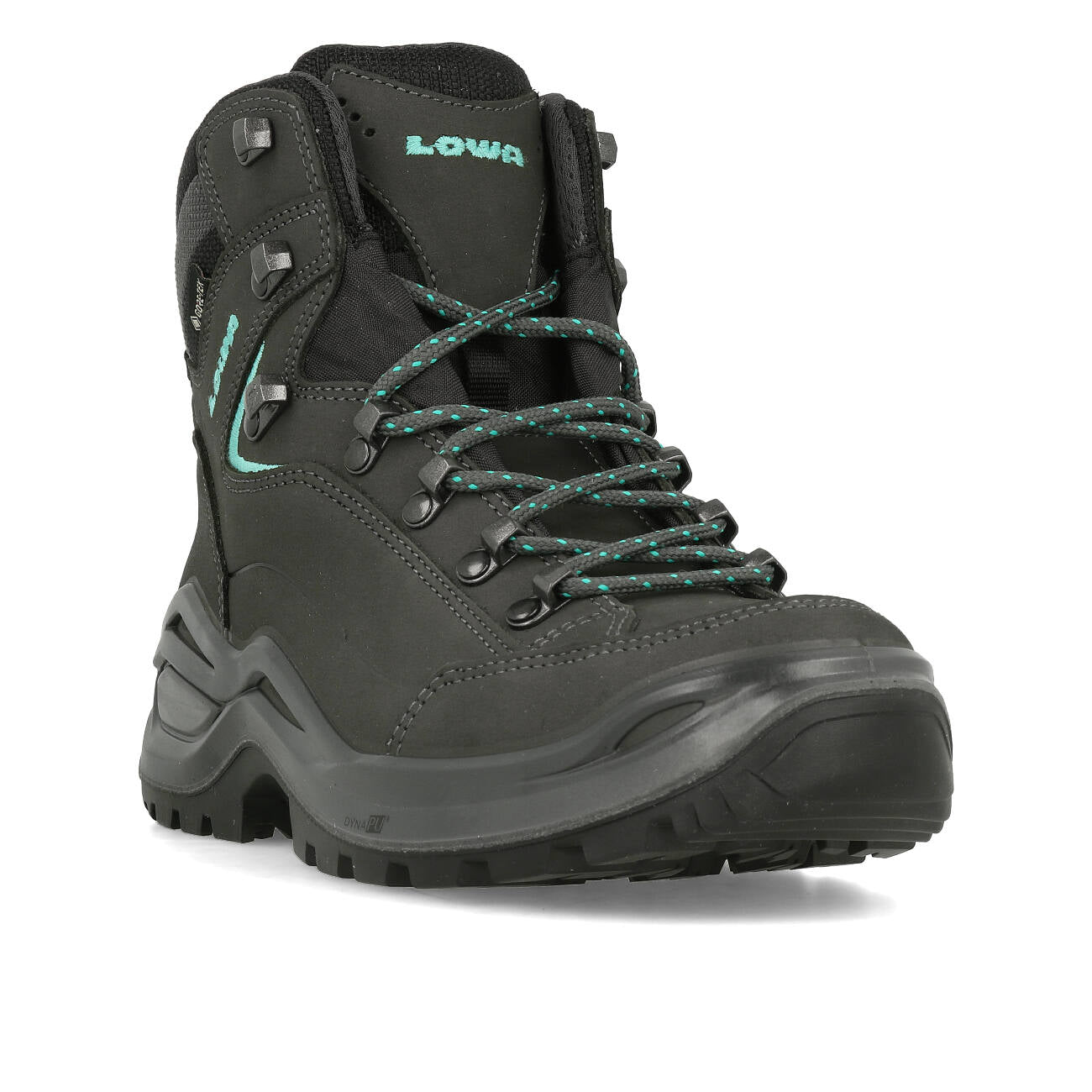 Lowa Renegade Evo GTX Mid Ws Femme Asphalte Turquoise