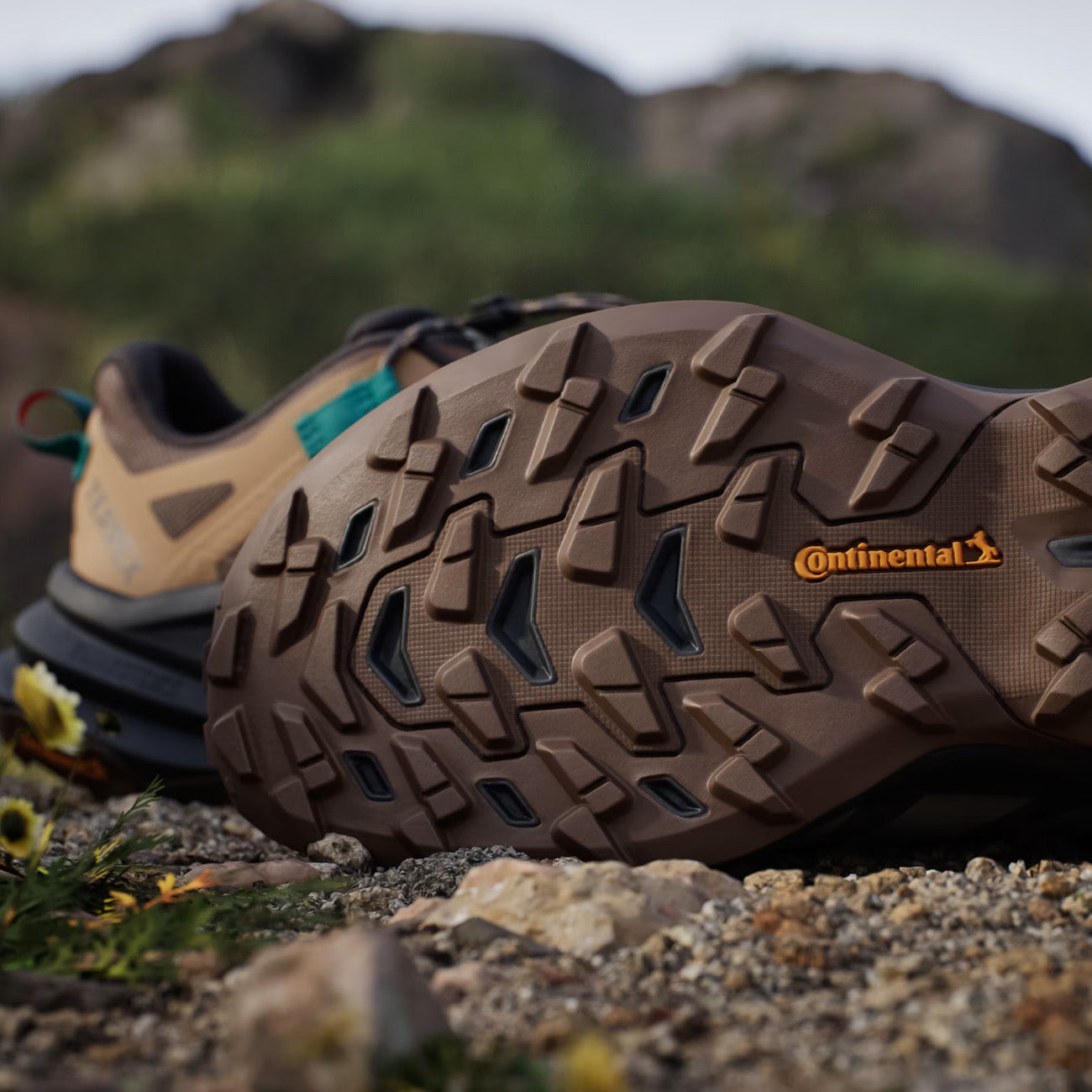 adidas Terrex Freehiker SL GTX Earth Strata Beige Pure Teal