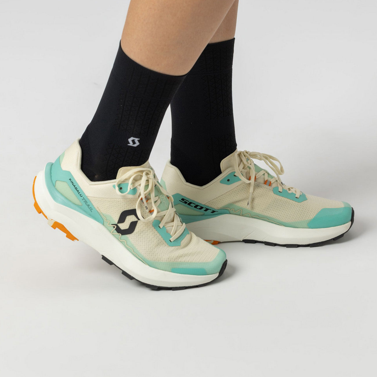 Scott W's Kinabalu Trail Femme Crème Beige Cascade Blue