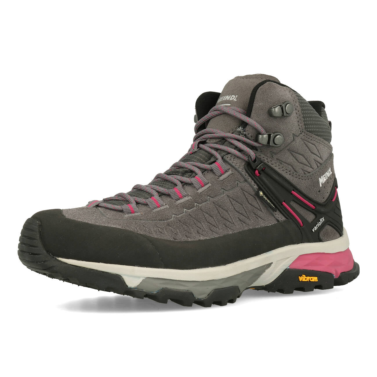 Meindl Top Trail Lady Mid GTX Femme Gris Magenta