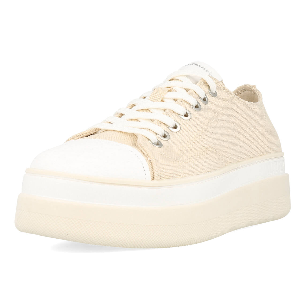 Tamaris 1-23723-42-418 Baskets femme Ivoire