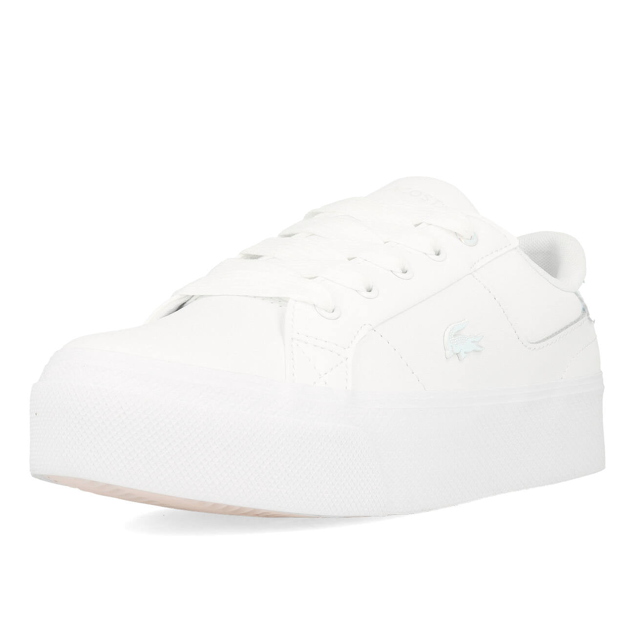 Lacoste Ziane Platform 124 2 CFA Femme Blanc Rose Clair