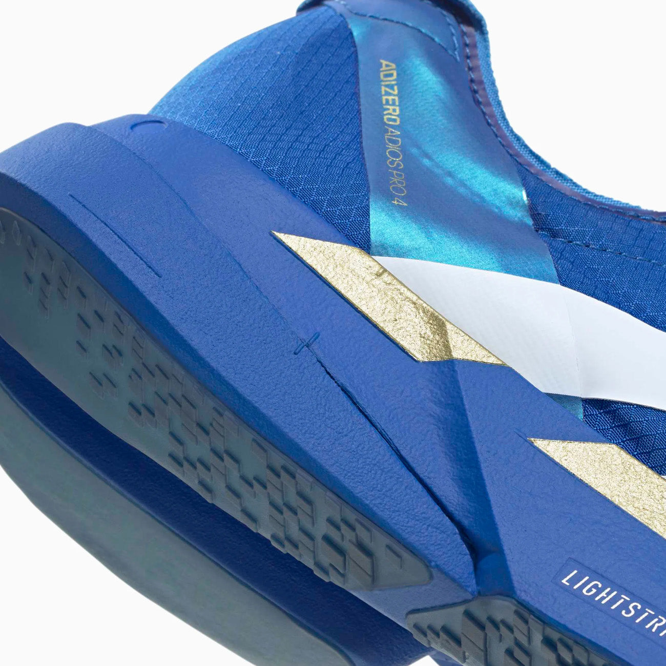 adidas Adizero Pro 4 Hommes Bleu Blanc