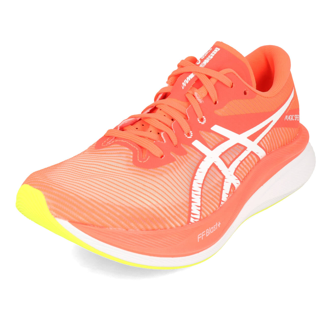 Asics Magic Speed 3 Femme Rouge Aube Blanc