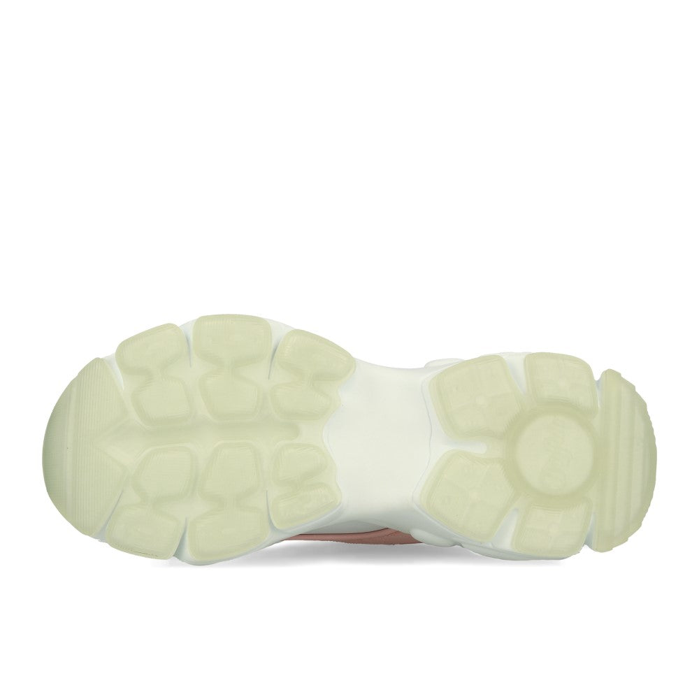 Buffalo MH X Buffalo Binary Sneaker Blanc Rose