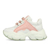 Buffalo MH X Buffalo Binary Sneaker Blanc Rose
