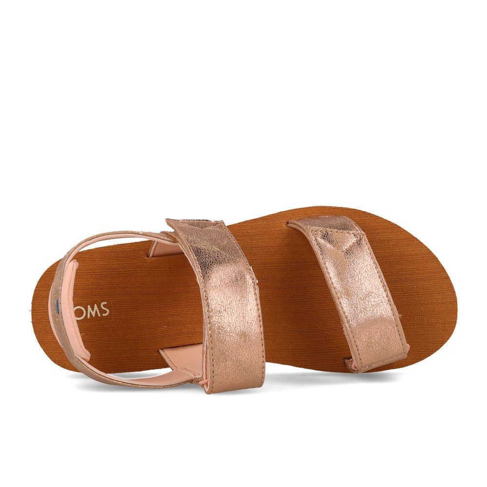 TOMS Ray Synthétique Scintillant Champagne Naturel