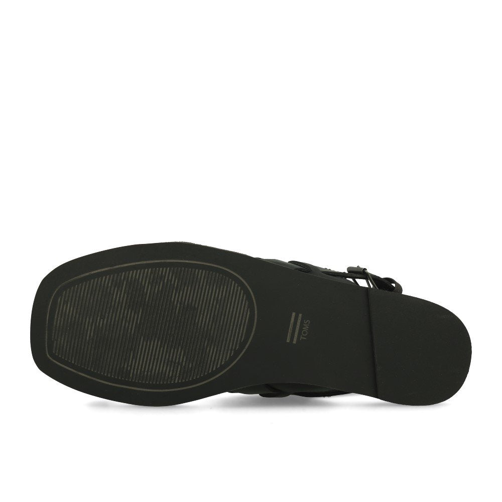 TOMS Freya Cuir Végétal Noir