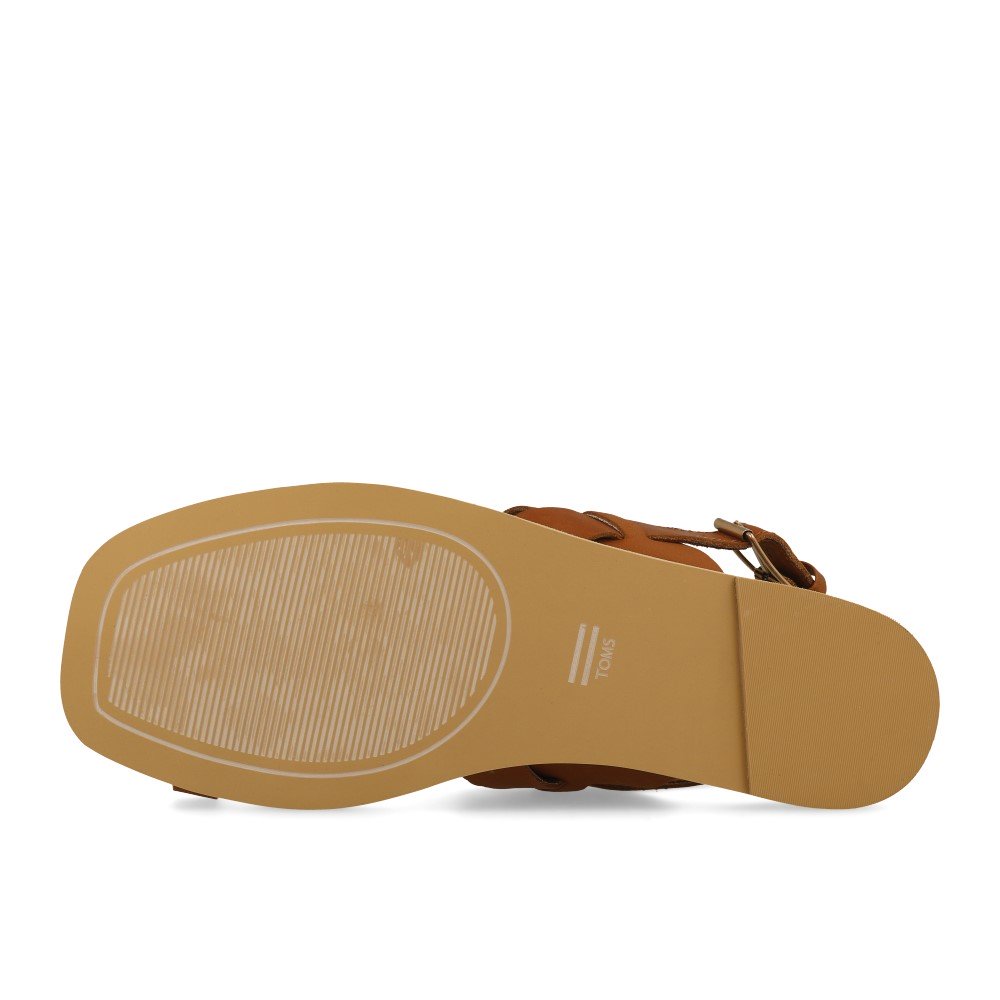 TOMS Freya Cuir Végétal Havane