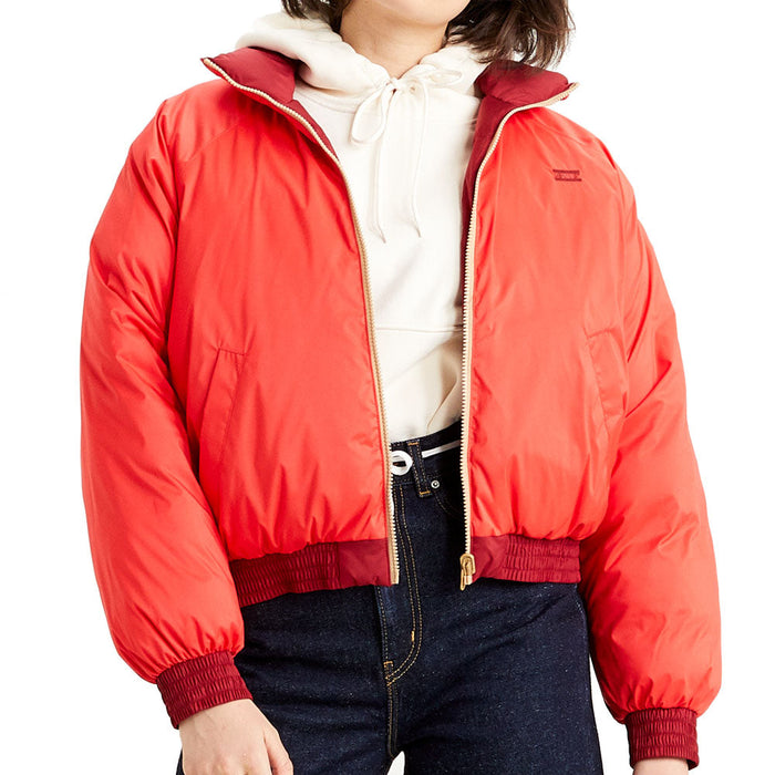 Levi's Lydia Doudoune réversible rouge coquelicot