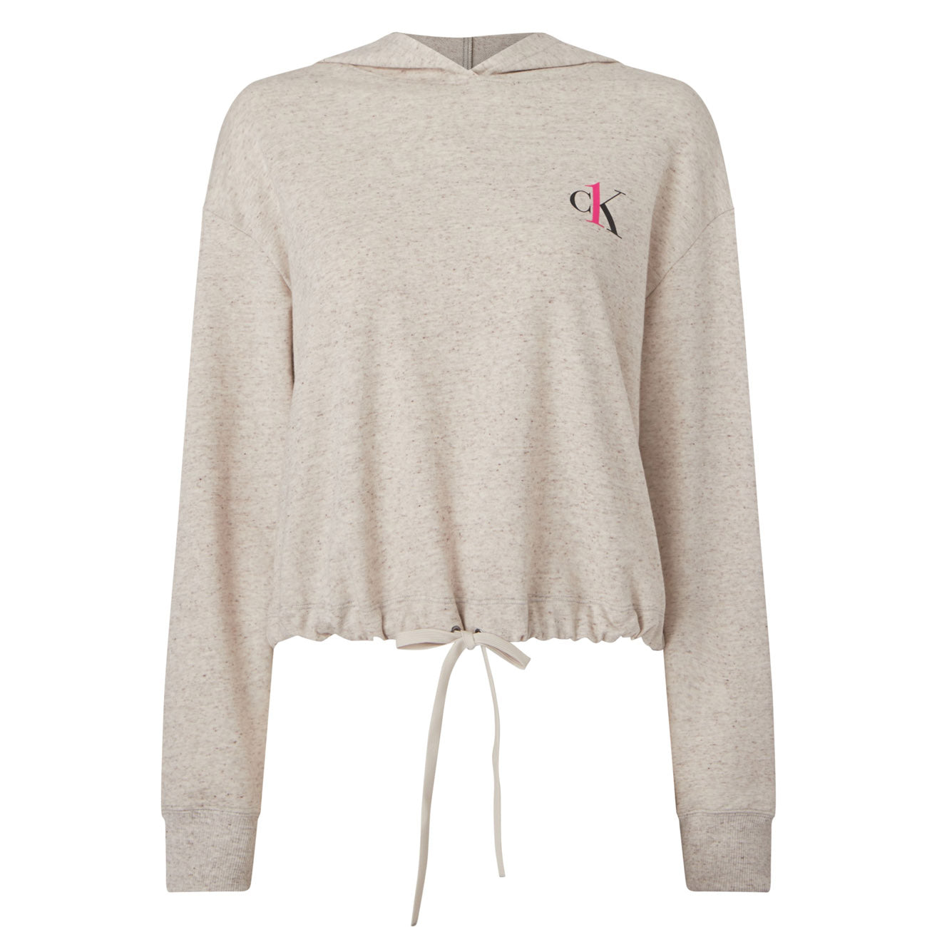 Calvin Klein L/S Lounge Hoodie Femme CK One Buff Heather