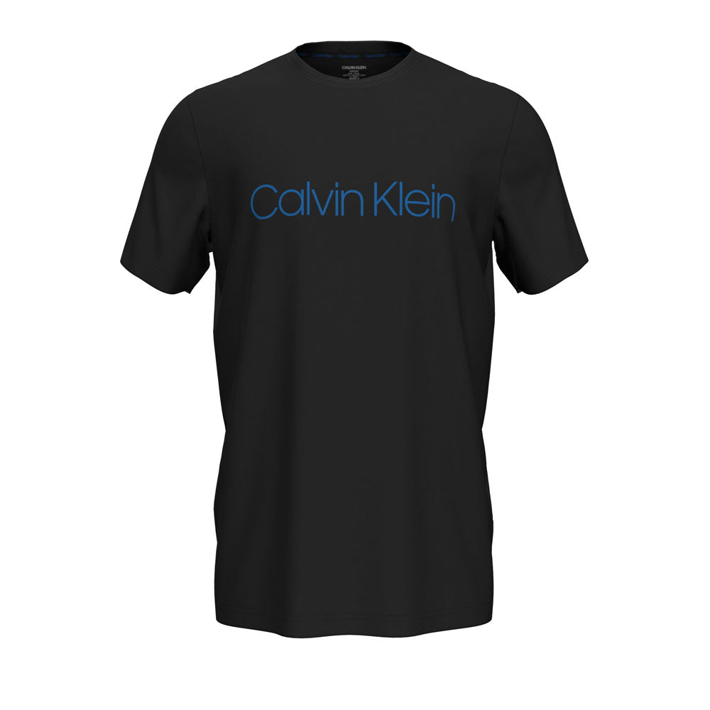 Calvin Klein Logo T-Shirt Manches Courtes Col Rond 000NM2095E Hommes Noir