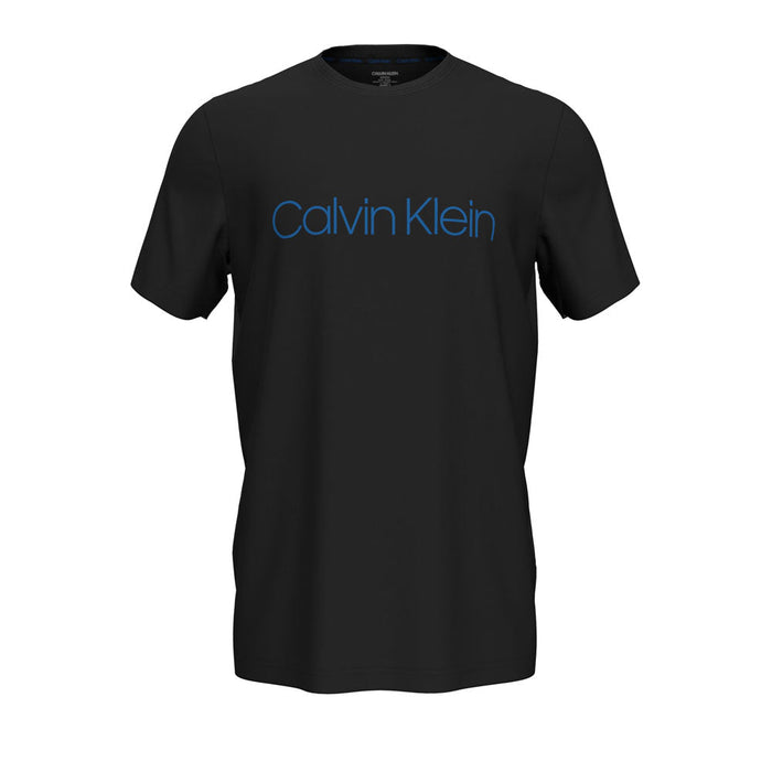 Calvin Klein Logo T-Shirt Manches Courtes Col Rond 000NM2095E Hommes Noir