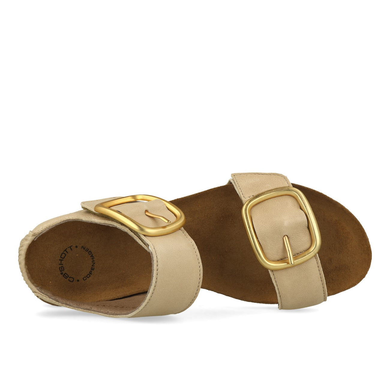Ca'Shott 25080-168 Sandale Femme Écru Bopell