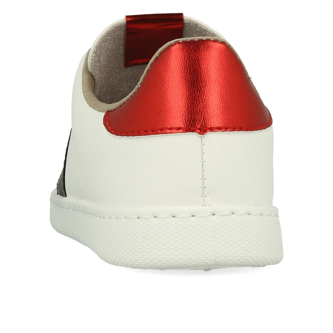 Victoria Tennis Piel Vegana Detalle Baskets pour femme Noir