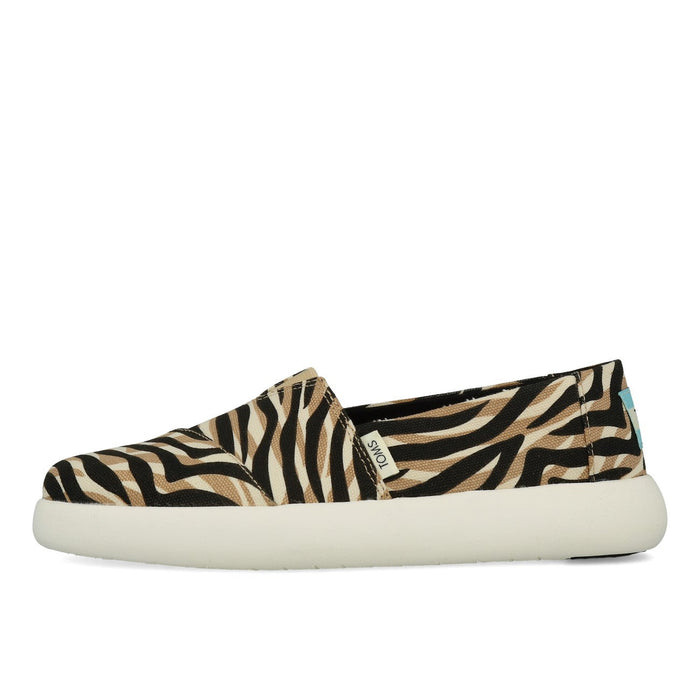 Toms Womens Alpargata Mallow Femme Natural XL Liger Print