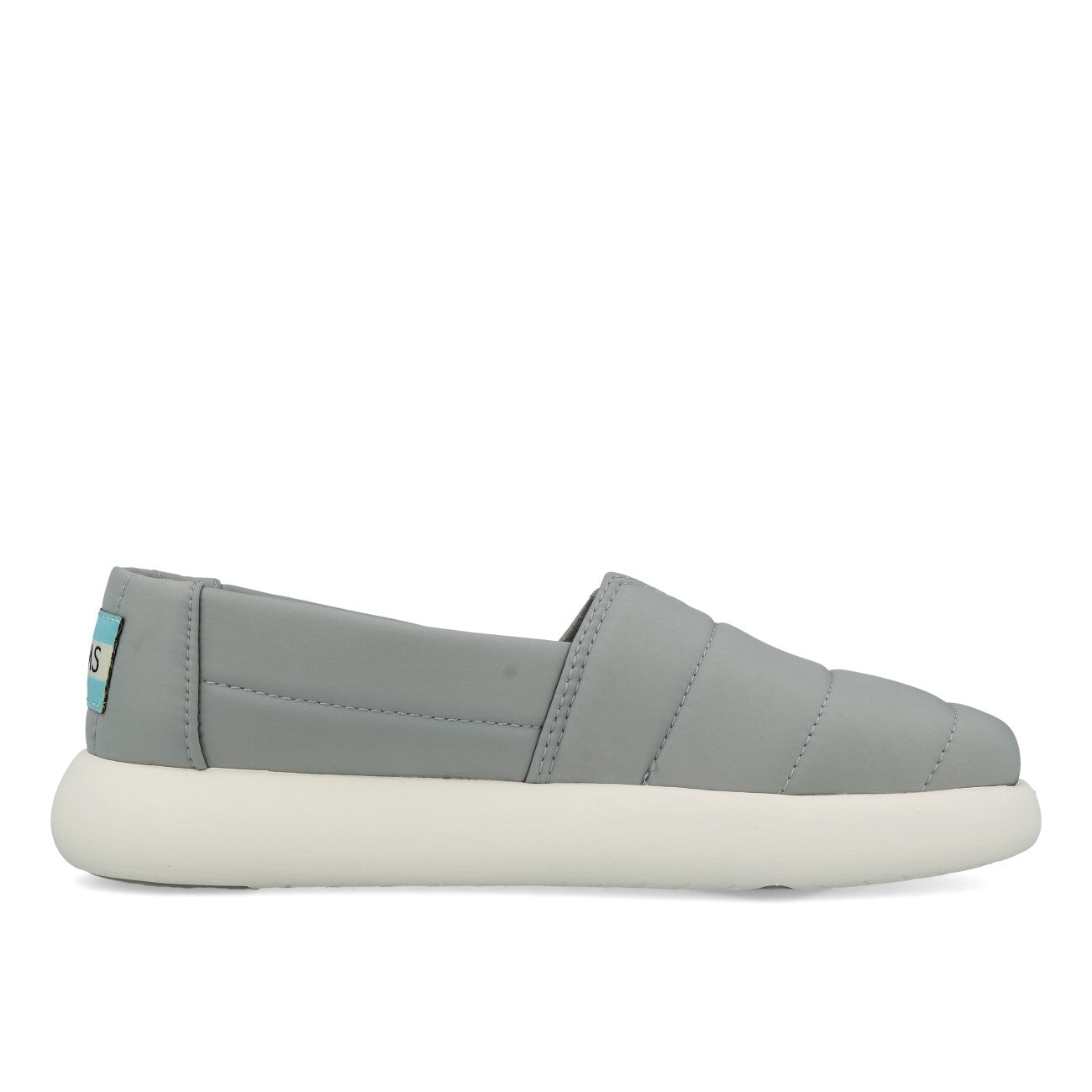 Toms Womens Alpargata Mallow Femme Mid Grey Matte Woven