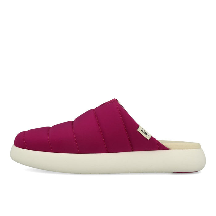 Toms Womens Alpargata Mallow Mule Femme Dark Fuchsia Matte Woven