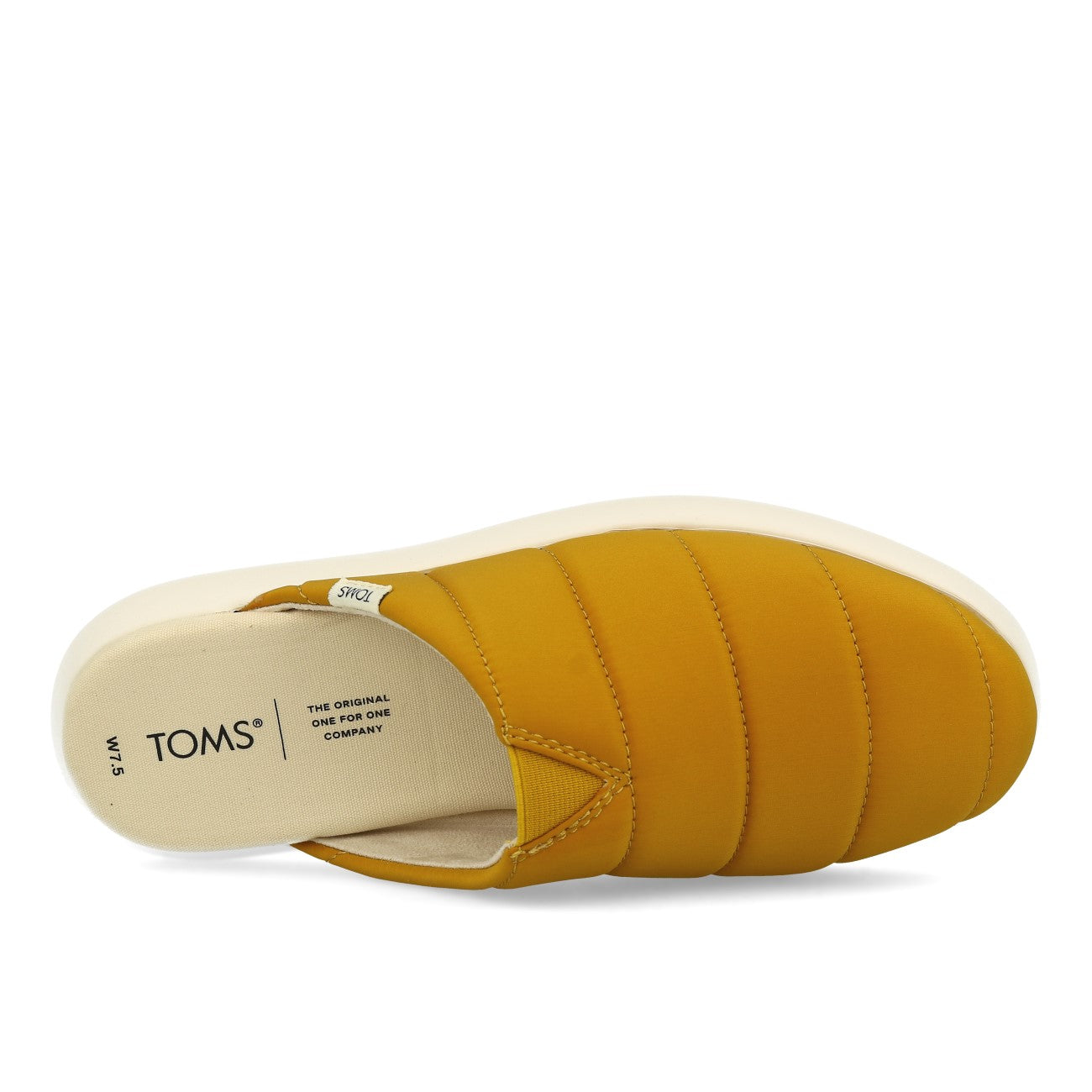 Toms Womens Alpargata Mallow Mule Femme Dark Mustard Matte Woven