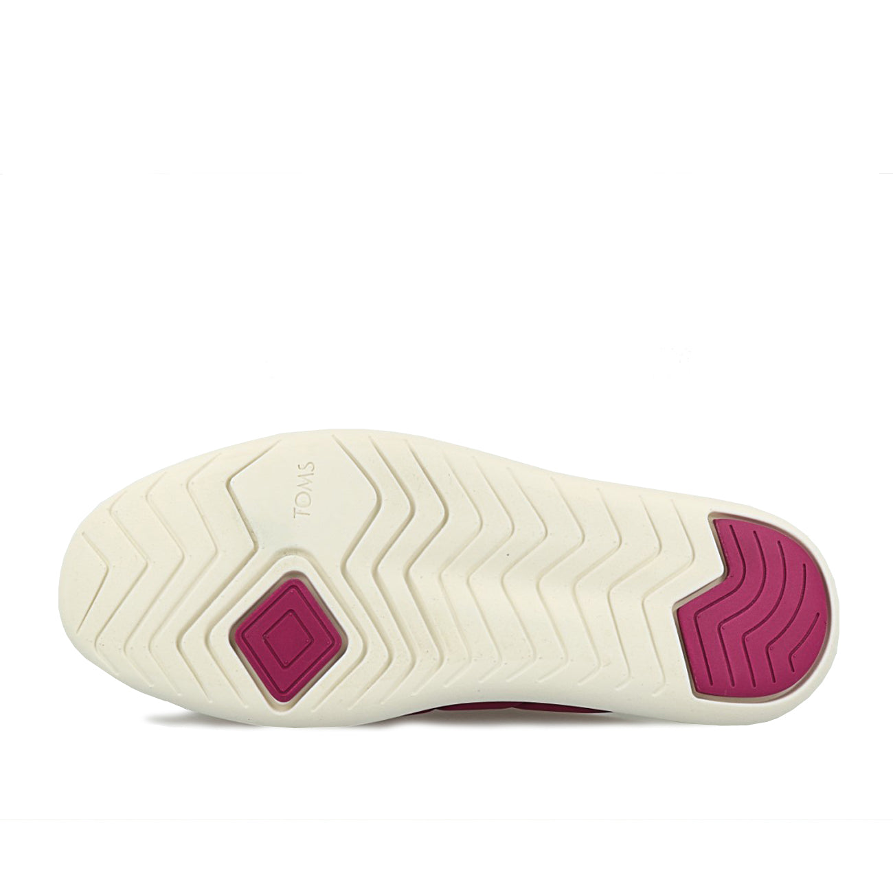 Toms Womens Alpargata Mallow Mule Femme Dark Fuchsia Matte Woven