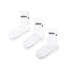 Adidas	Chaussettes rembourrées Linear Crew par 3