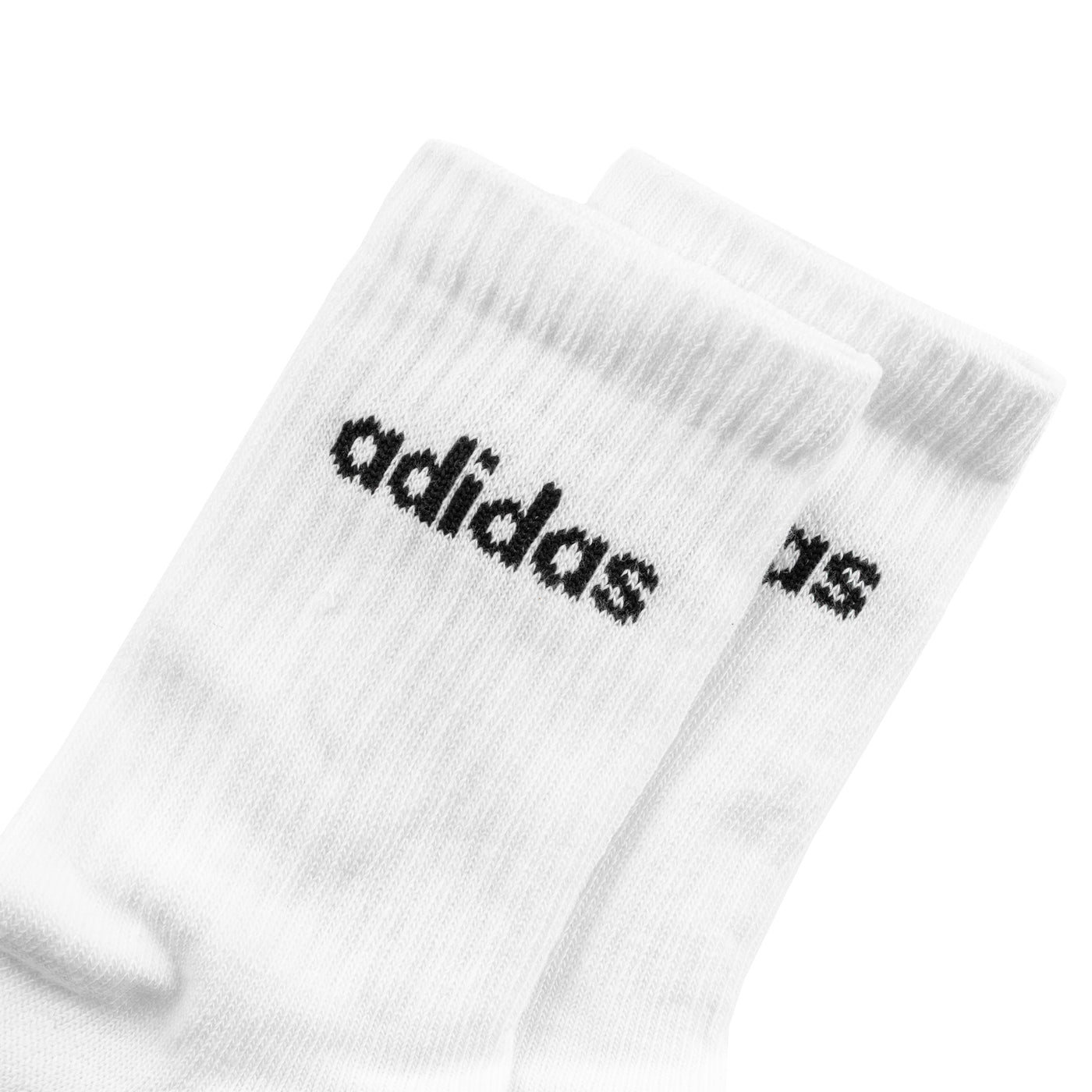 Lot de 6 paires de chaussettes montantes rembourrées Adidas Linear