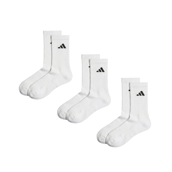 Adidas	Chaussettes rembourrées mi-mollet, pack de 3
