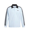 Polo à manches longues de rugby Adidas 3 bandes