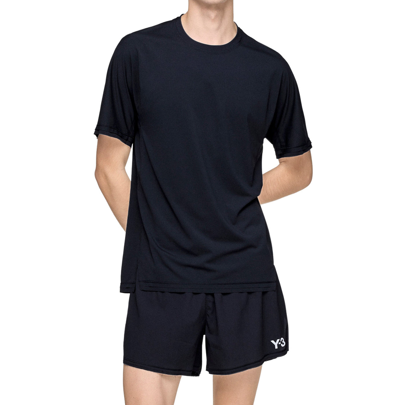 Adidas Y-3 T-shirt de course à manches courtes Y-3