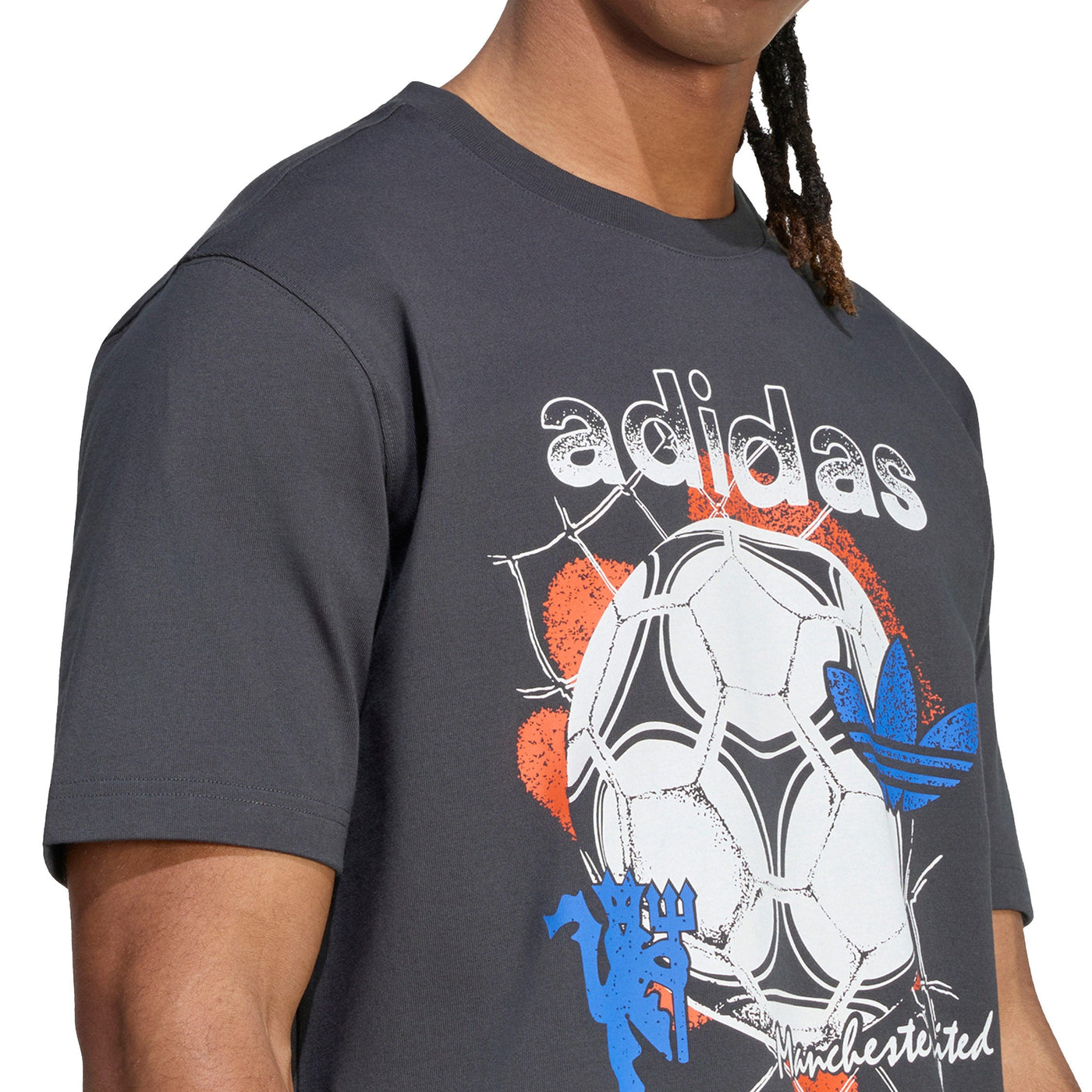 Adidas	T-shirt graphique Manchester United Originals