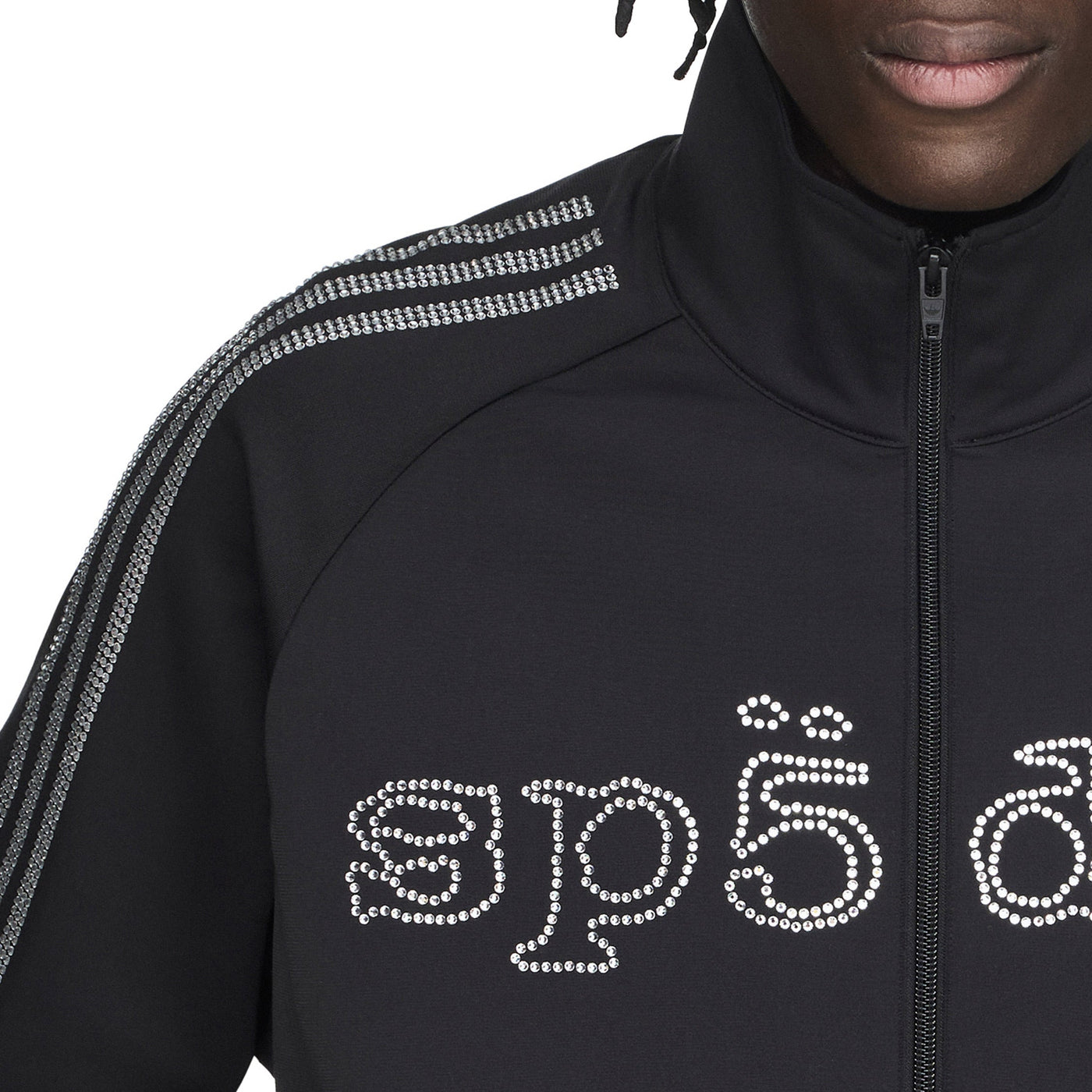 Adidas x SP5DER Veste de survêtement strass