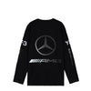 Adidas Y-3 x Mercedes-AMG PETRONAS F1 Team Chaos Logo T-shirt Manches Longues