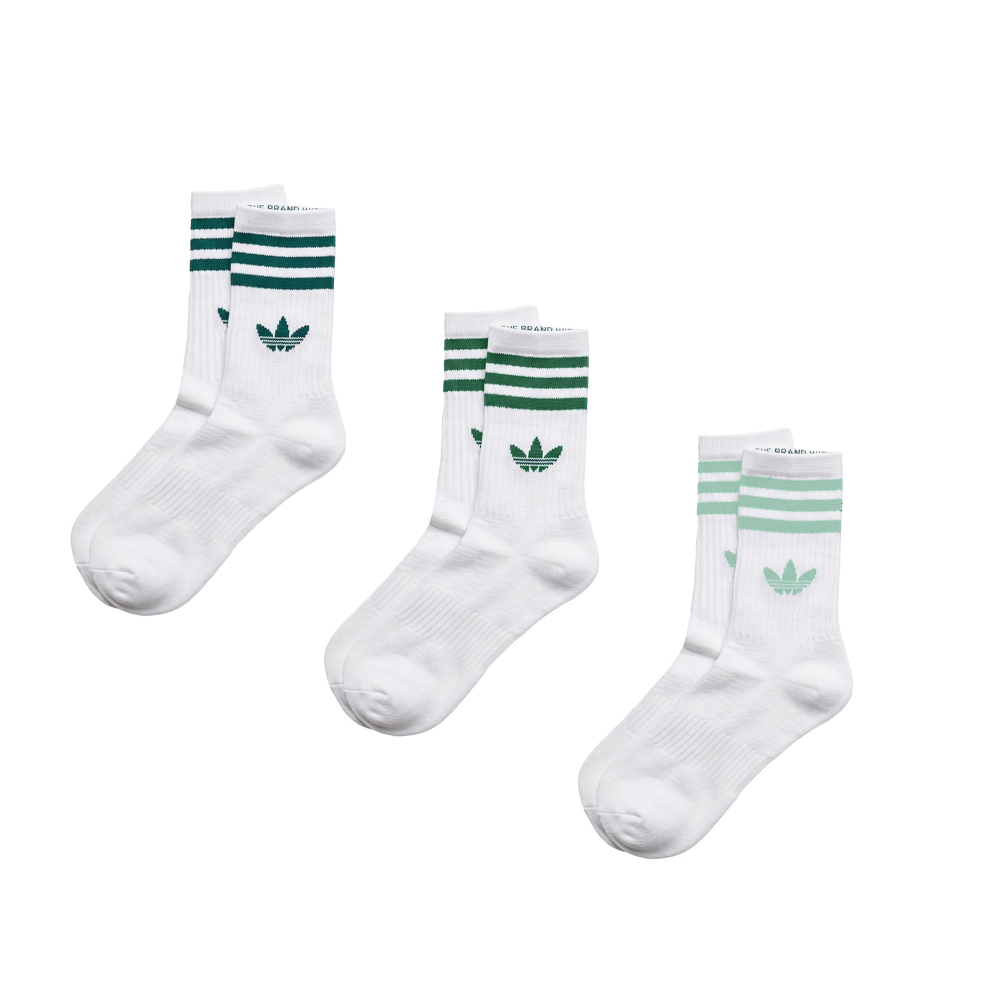 Chaussettes Adidas 3-Stripes Crew (3 paires)