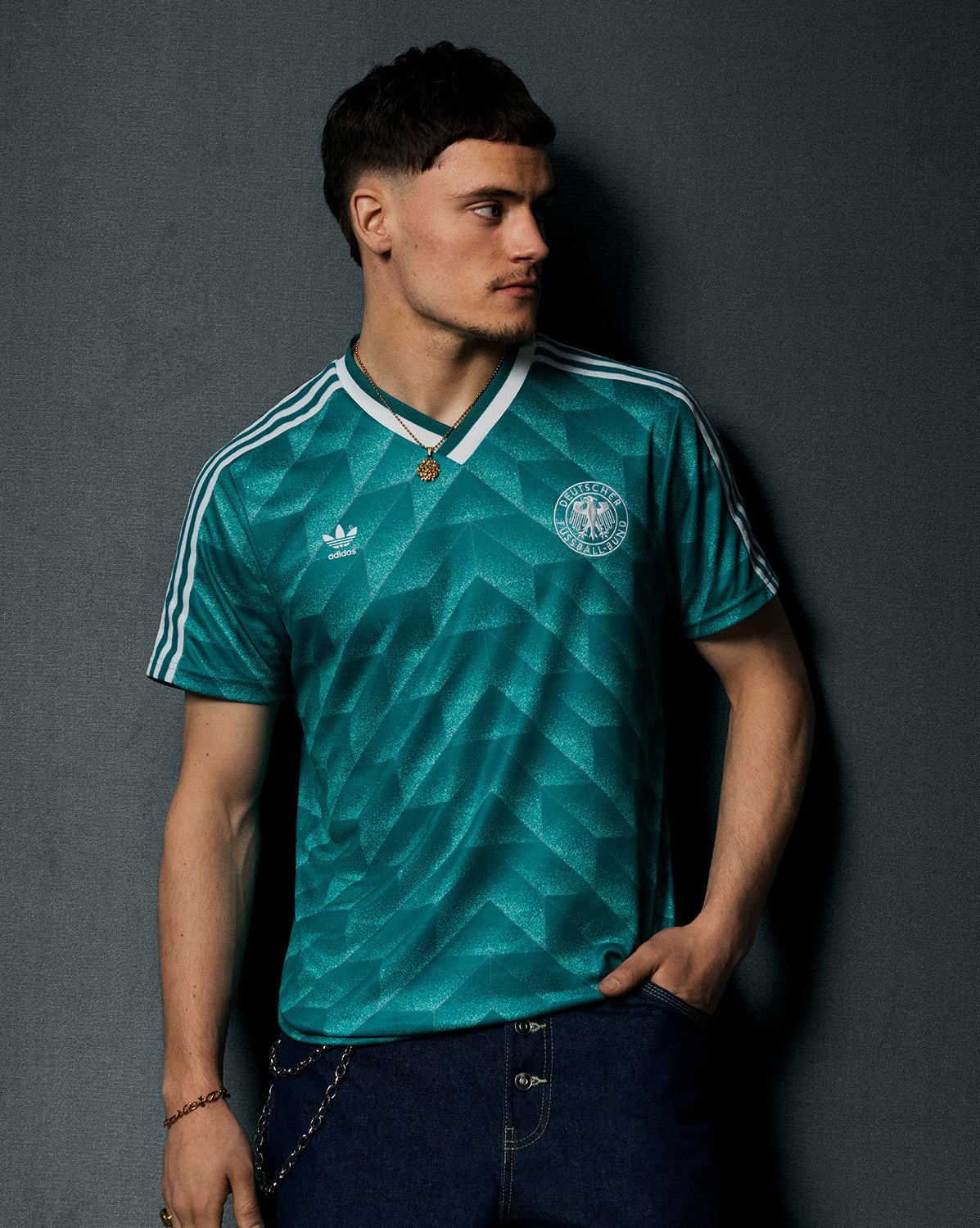Adidas	DFB Allemagne Maillot Extérieur 1990