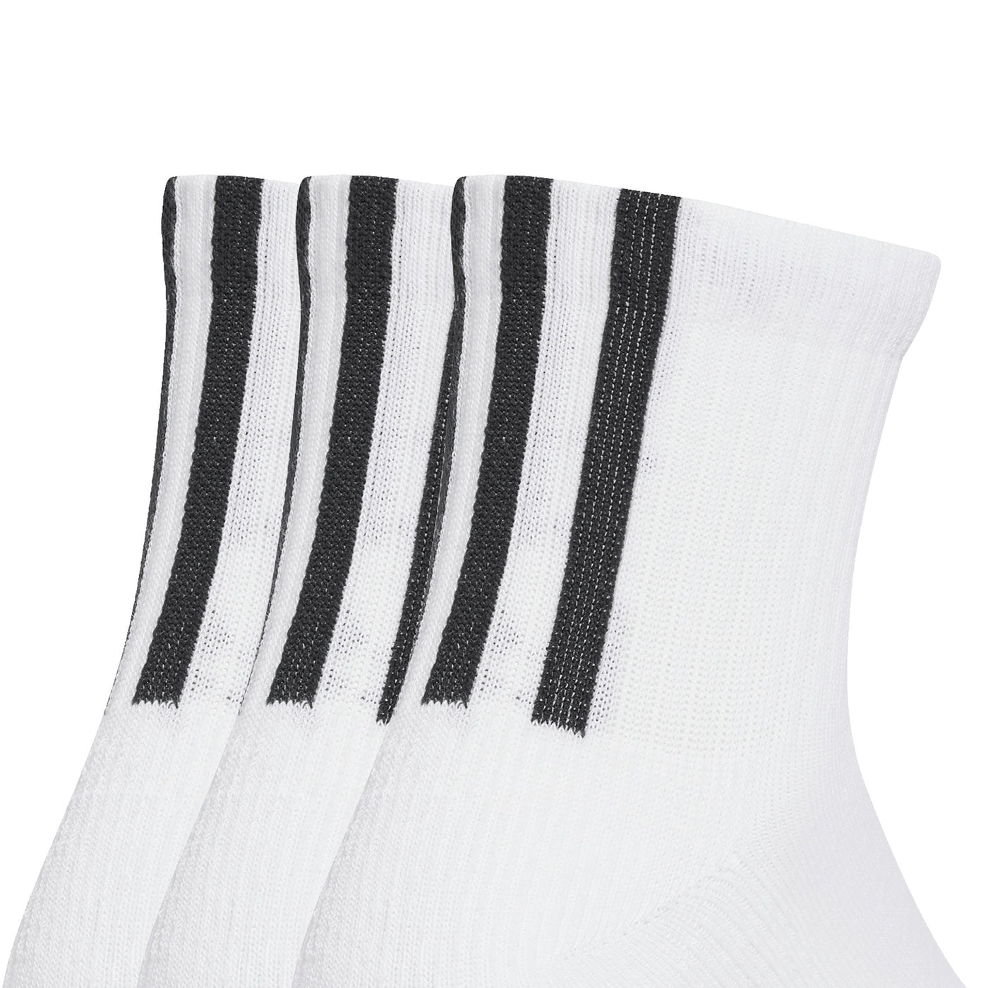 Adidas	Chaussettes à Rayures Arrière au Quartier (3 Paires)