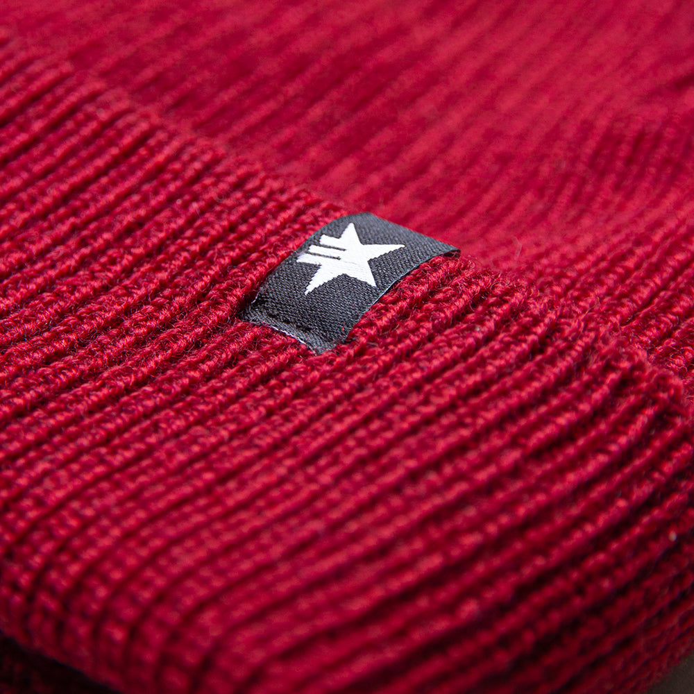 Bonnet Merino Ronin rouge