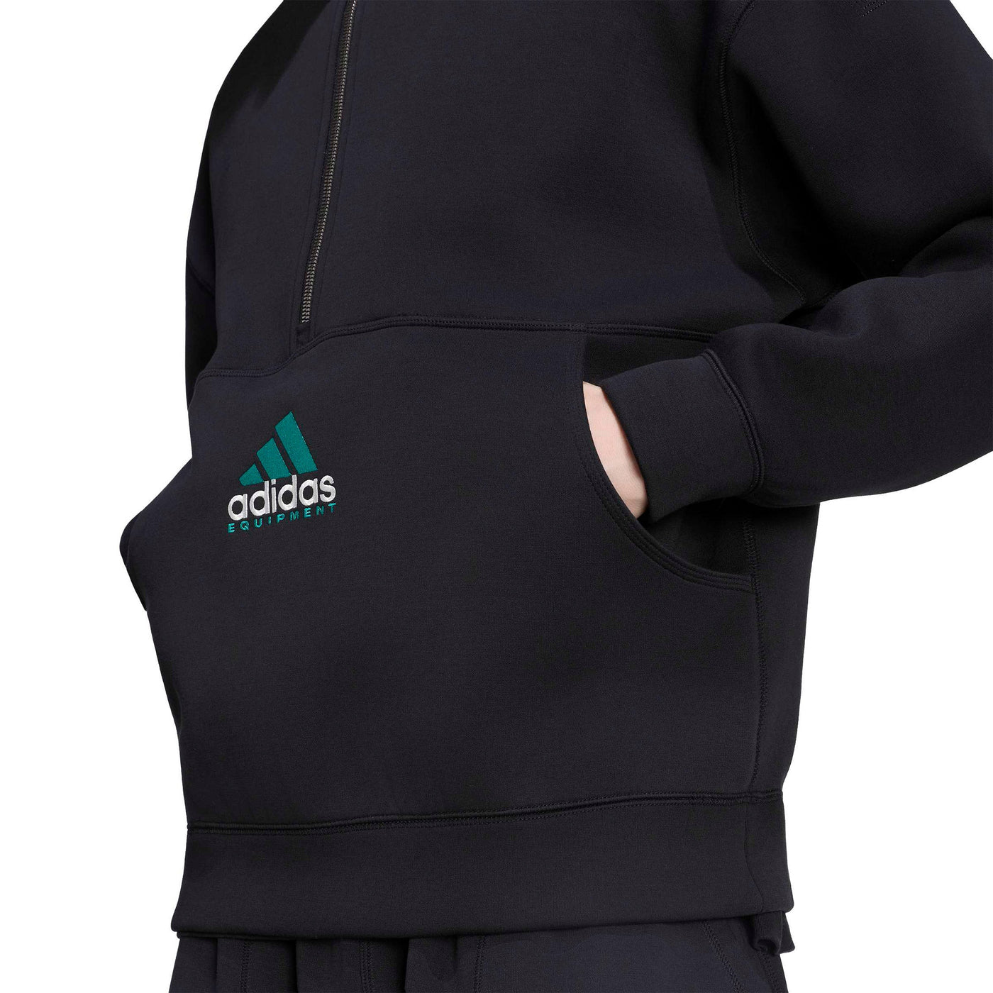 Adidas	Haut en maille à quart de zip Equipment