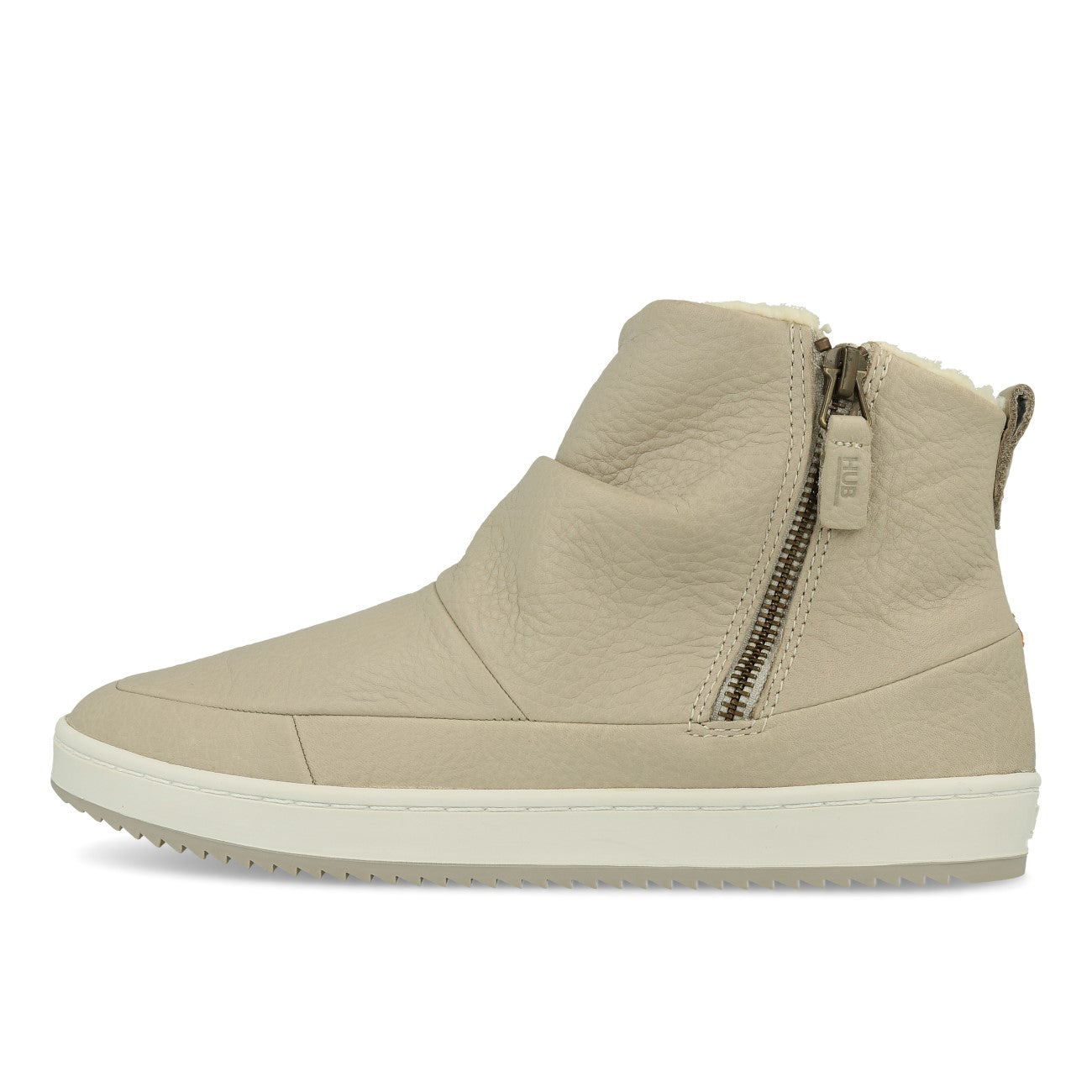 HUB Ridge L30 Cuir Femme Bone Off White Bone