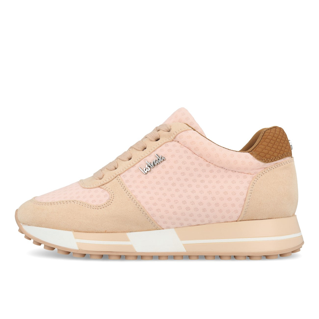 La Strada 2101457 Baskets Femme Pêche Micro Mesh Serpent