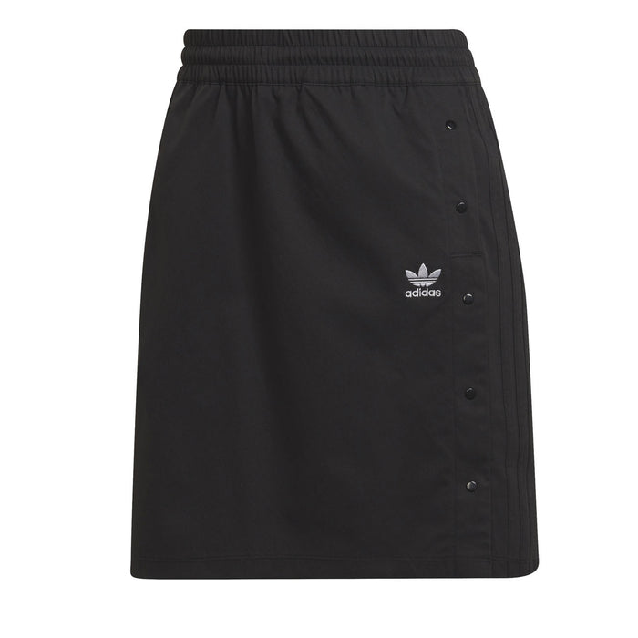 adidas Always Original Snap Button Skirt Jupe Femme Black