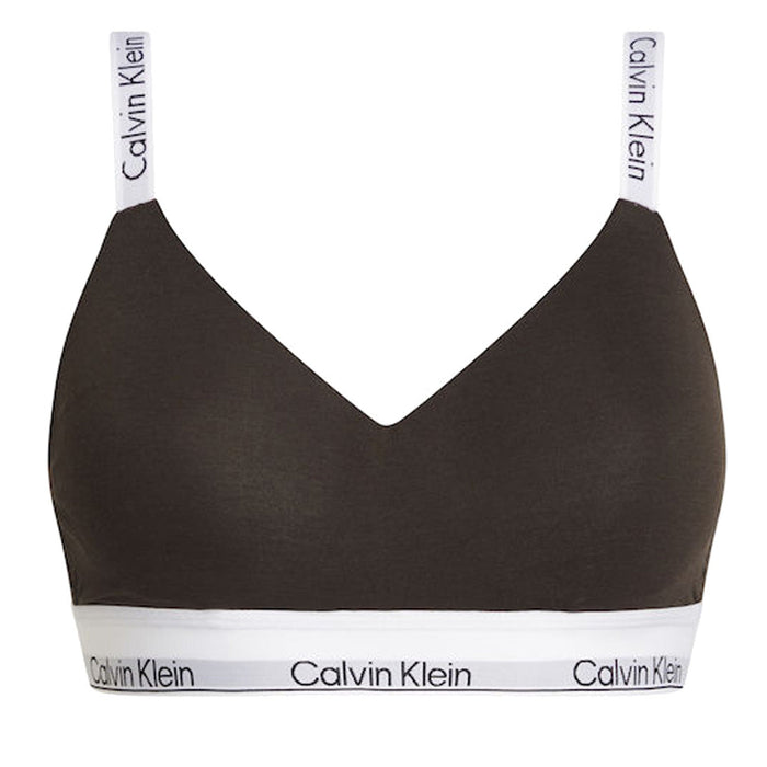 Soutien-gorge bralette légèrement doublé Modern Cotton de Calvin Klein, couleur Woodland