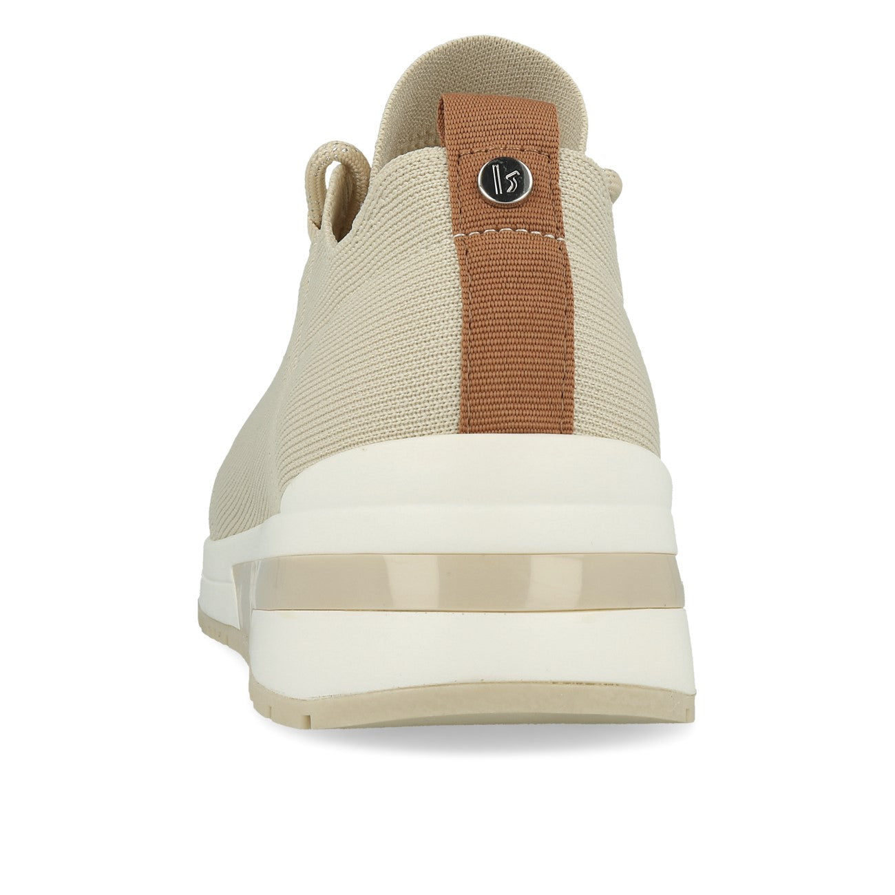 La Strada 2003148 Baskets tricotées Femme Beige Tricoté