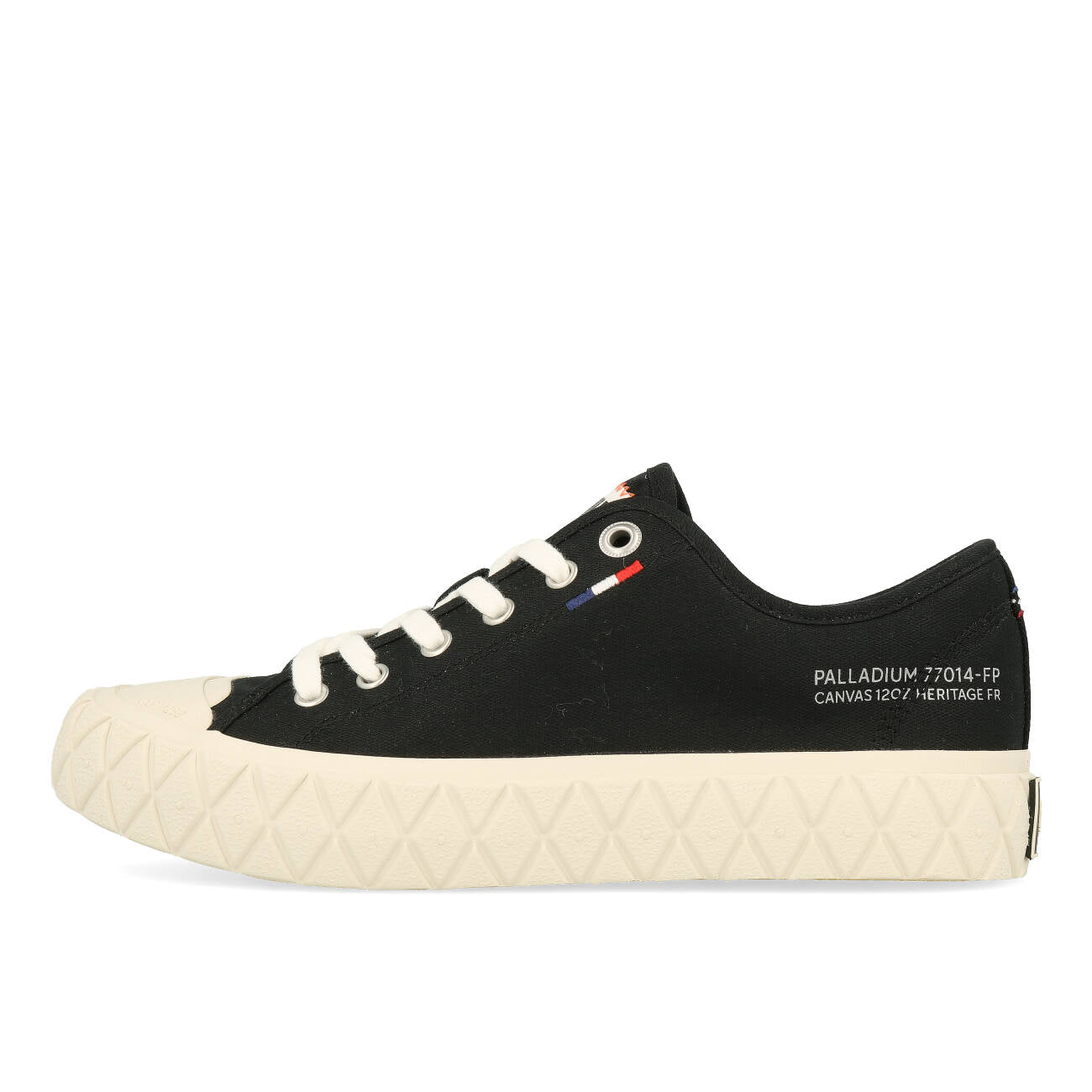 Palladium Palla Ace Canvas Femme Noir Blanc Asperge
