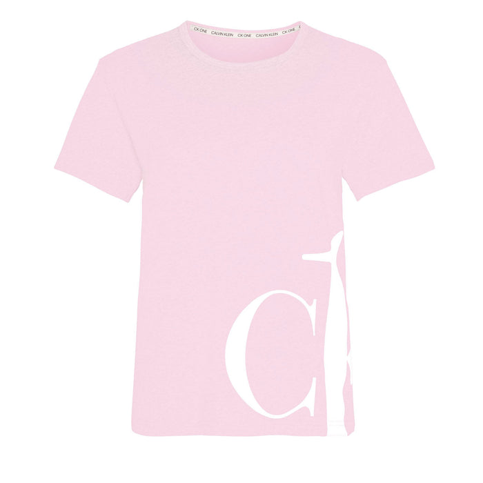 T-shirt lounge Calvin Klein CK One 000QS6487E Femme Pearly Pink