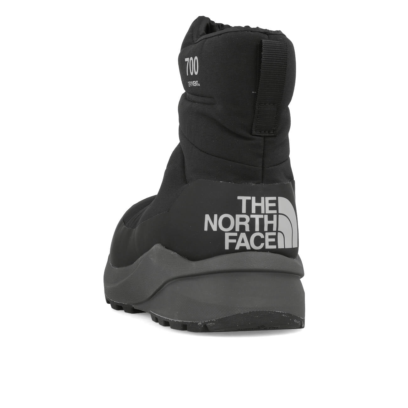 The North Face W Nuptse II Bootie WP Femme TNF Black Asphalt Grey