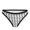 Calvin Klein Bas de maillot de bain femme Monogramme Blanc